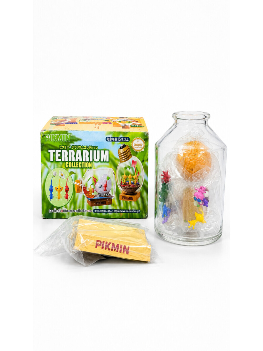 Re-Ment Pikmin Terrarium Collection #2 Carry Nintendo Japan 2023 Open Box